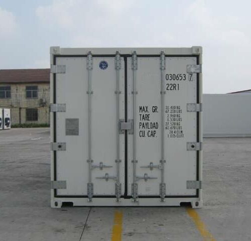 Contentor refrigerado Reefer de 20 pés