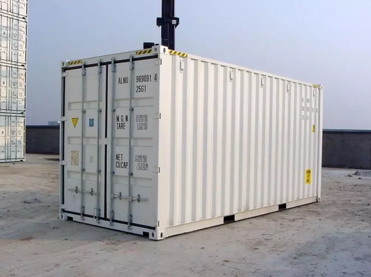 Contentor marítimo High Cube de 20 pés, primeira viagem