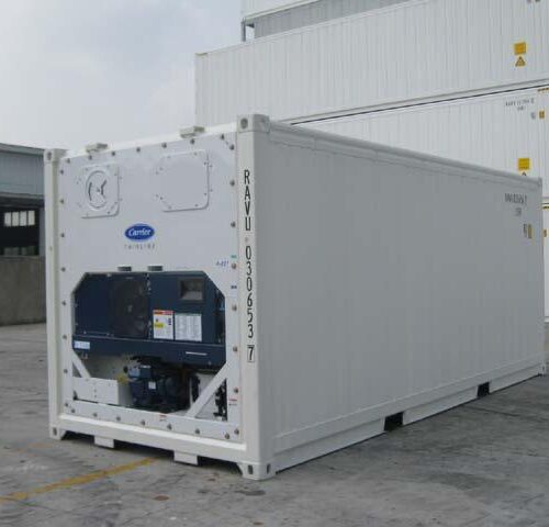 Contentor refrigerado Reefer de 20 pés