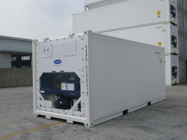 Contentor refrigerado Reefer de 20 pés