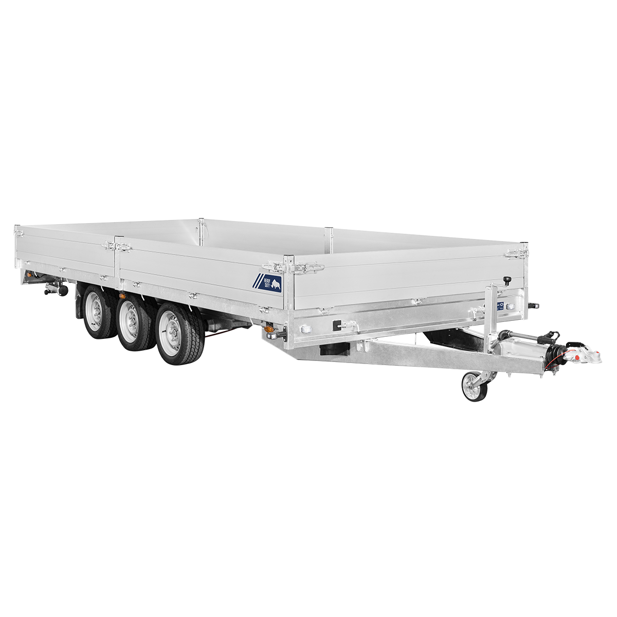 Plataforma multifunções SARIS HEAVY DUTY – Peso Bruto Total (PBT) 3500 kg – Rampas + Guincho incluídos