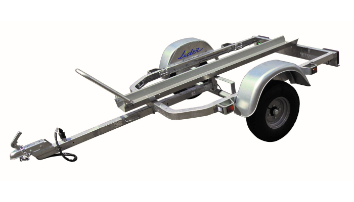 Suporte para motos LIDER 34400E – 1 carril + 1 rampa